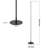 Demko 59'' Black LED Column Floor Lamp