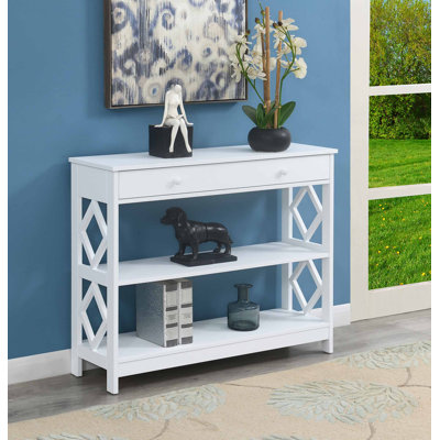 Dimson 40'' Solid Wood Top Console Table