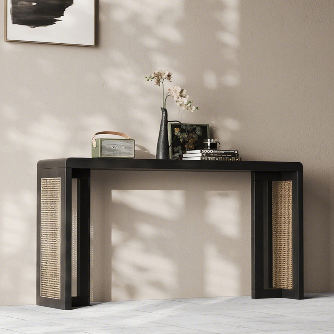 Hokku Designs Modern Minimalist Console Table | Wayfair