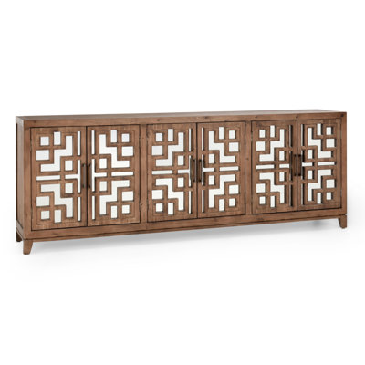 Arley Reclaimed Pine 6 Door Sideboard