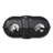 Flame King Dual 20LB Propane LP Tank Light Plastic Heavy Duty Cover for RV, Travel Trailer, Camper
