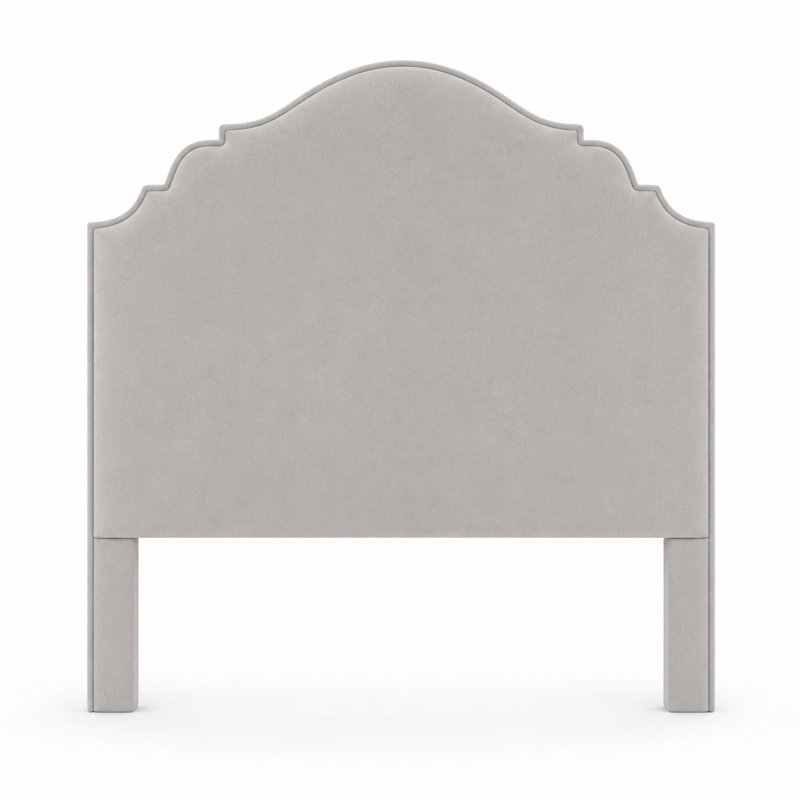 Hamilton Headboard, Posh Life Performance Velvet Dove, Full