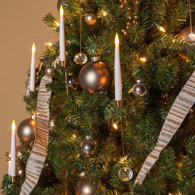 Flameless LED Remote Control Christmas Tree Candles