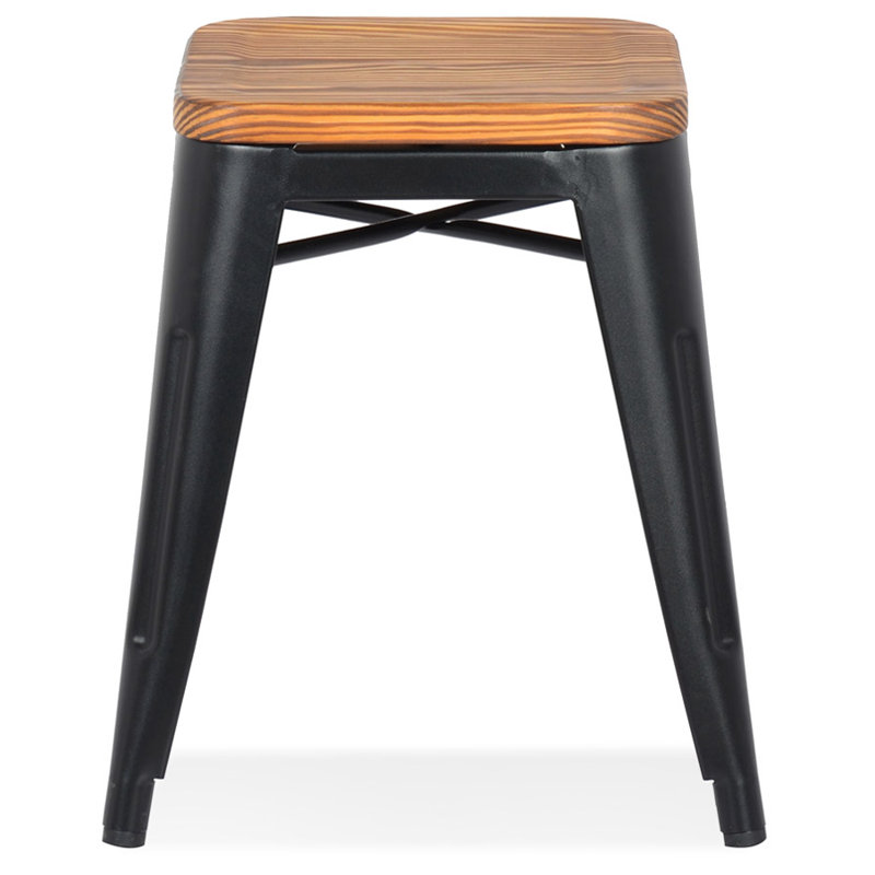 Bulpitt Solid Wood Accent Stool