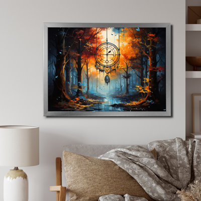 «Gold Dream Catcher», reproduction sur toile