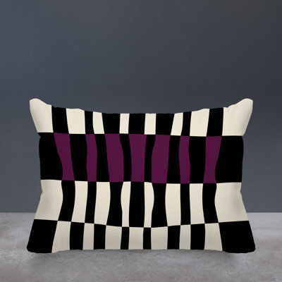 Bianca Spun Polyester Reversible Throw Pillow