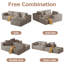Canapé modulaire 108 po Cloud -1367401186-1367580678