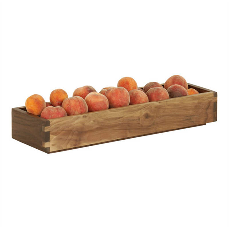 Cal-Mil Sydney Oak Display Box 23106-12201-21 WS-211CC1231061220120, Brown, 2.85" H x 5.7" W x 19" D