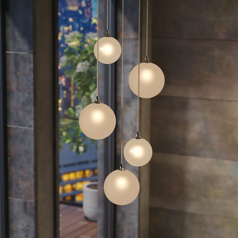 Perla 5 - Light Pendant, White