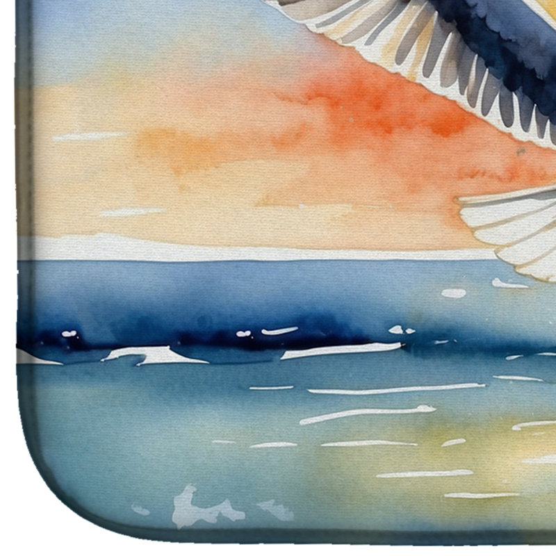 Tapis de séchage Gull Flying Low