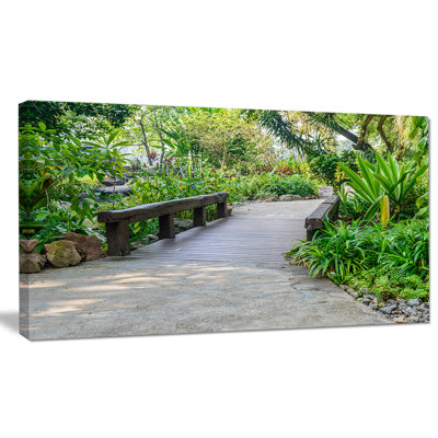 " Stone Pathway Into Garden "