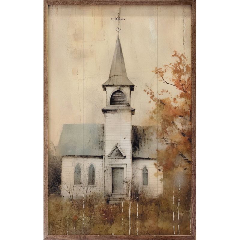 Countryside Church 3, H 36 po x l 24 po