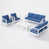 White Frame / Blue Cushion is out of stock