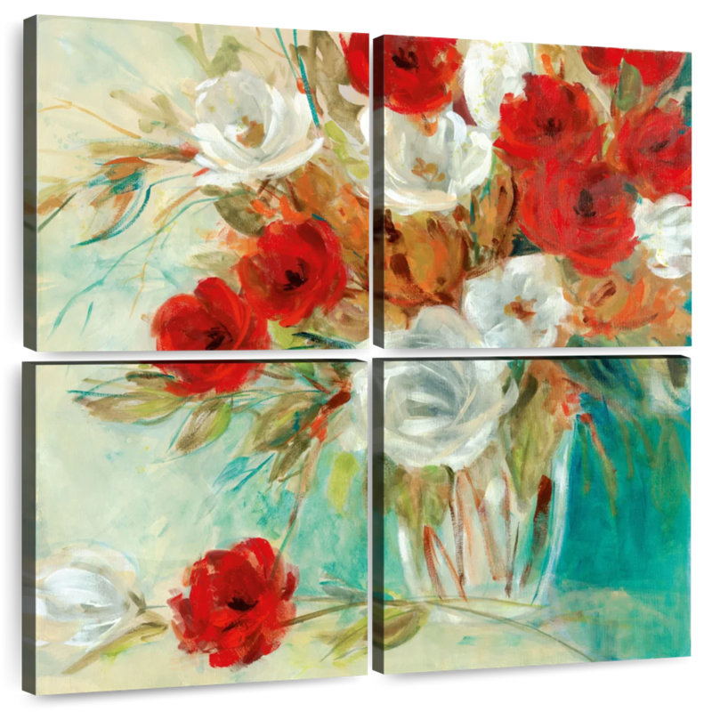 Harnek Summer Vibrant Bouquet II, H 26 po x l 26 po