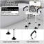 Shower Chair For Elderly & Disabled – Adjustable Height, Backrest & Flip-up Padded Arms With Suction Pads