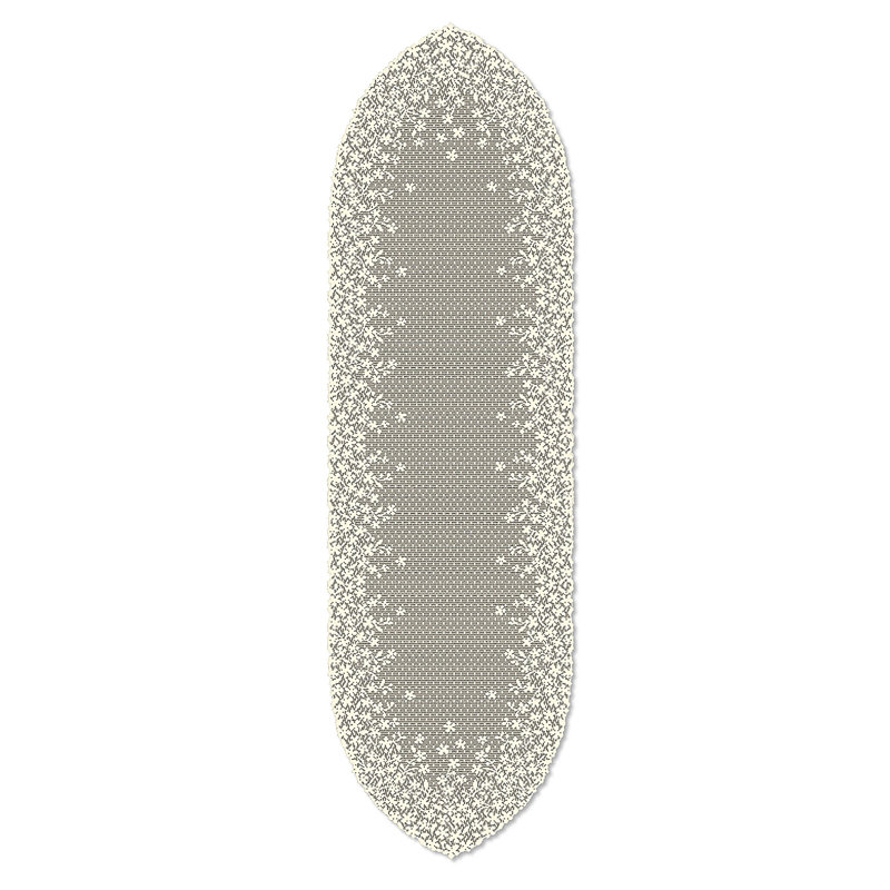 Chemin de table Camela, Crème, L 54 po x L 12 po