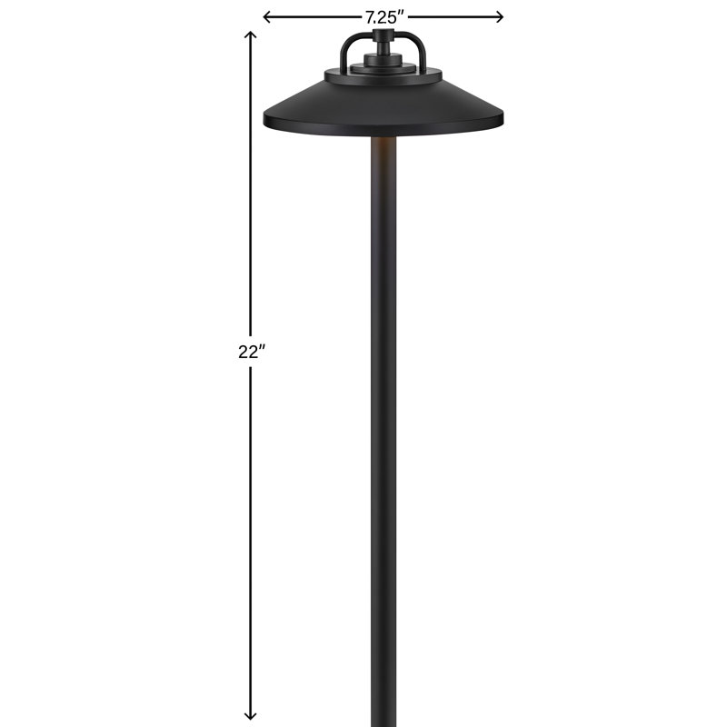Hinkley Lakehouse LED Path Light, Black