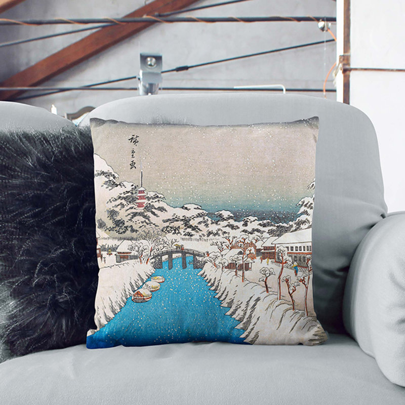 Square Cushion, White, 55 x 55 cm