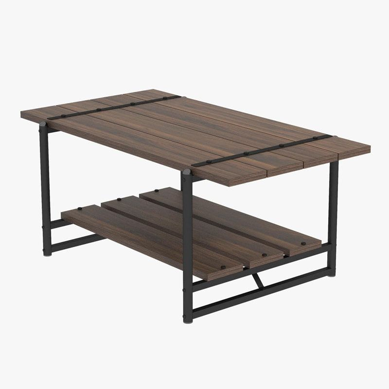 Table basse Raedene, Brun