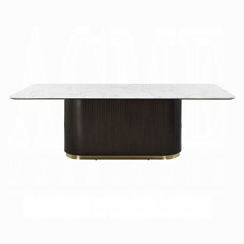 Clayten Dining Table W/Marble Top