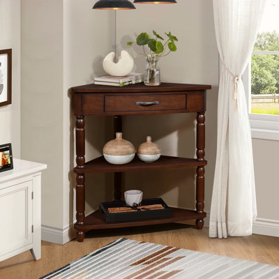 Petite table de coin 33,8 po