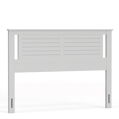 Amesbury Solid Wood Full Headboard With Horizontal Scoring by Lark Manor