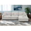 Canapé modulaire en chenille 5 pièces Khailey-102507356