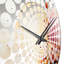 Horloge murale abstraite synchronisée-101234669