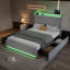 Metal Storage Bed