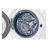 LG Single Unit Front Load WashTower with Center Control Washer and 7.4 cu. ft. Dryer-77993921-111551712