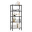 Étagère de rangement Étagère utilitaire Étagère utilitaire à 5 niveaux avec grille métallique pour la maison, la cuisine et le bureau-1128758921-1128758917