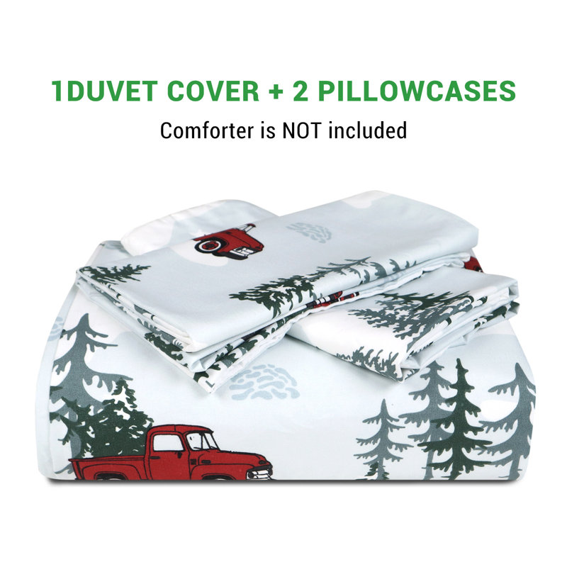 Housse de couette simple Gogreen Luxury, Housse de couette simple + 1 taie d'oreiller stand