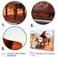 Desert Piano Melody I - Music Piano, art mural 5 pièces sur toile-2130865440