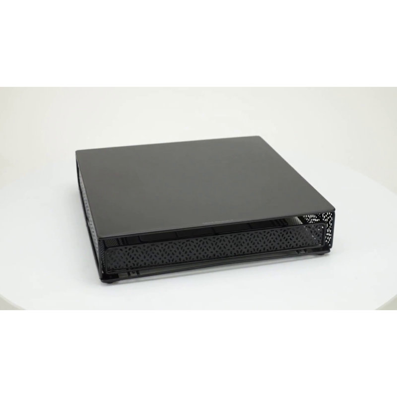 Black Metal Mesh Coffee Pod Drawer with 36-Pod Capacity