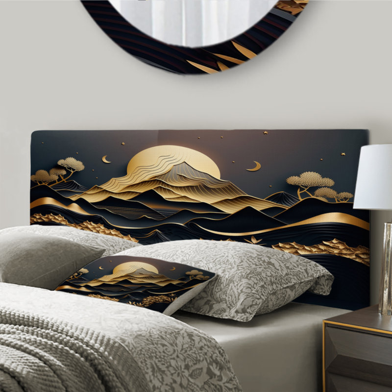 Maichael Upholstered Headboard, Queen