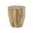 Itzayani Cole And Grey Mango Wood Handmade Drum Accent Table