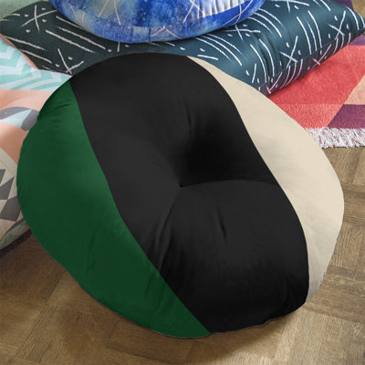Striped Reversible Throw Pillow