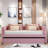 Aliasa Upholstered Daybed with Ergonomic Design Backrest and Trundle-1014203731