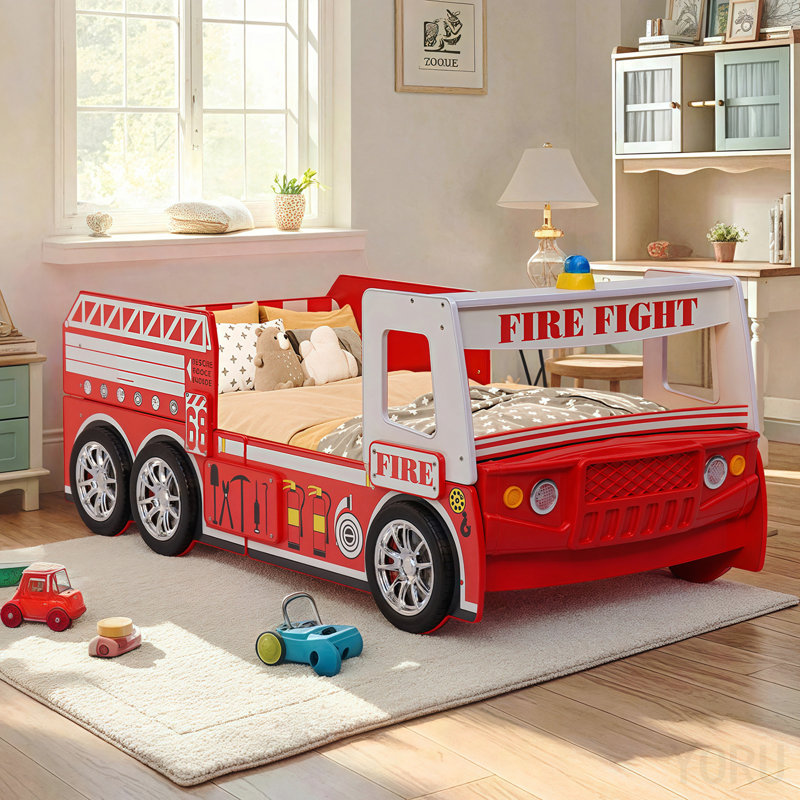 Lit de camion de pompiers Little Heroes