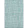 Premium Machine Washable Prisco Teal Rug