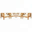 Fauteuil club d'extérieur en bois d'acacia-372978152