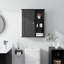 Armoire de salle de bain murale améliorée avec charnières à fermeture douce et rangement polyvalent, parfait pour organiser vos essentiels et économiser de l'espace-1347816072