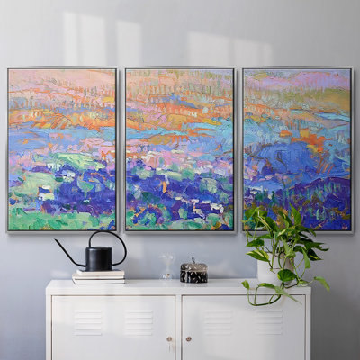«Meet Me And The Edge Of Dreams», reproduction sur toile 3 pièces