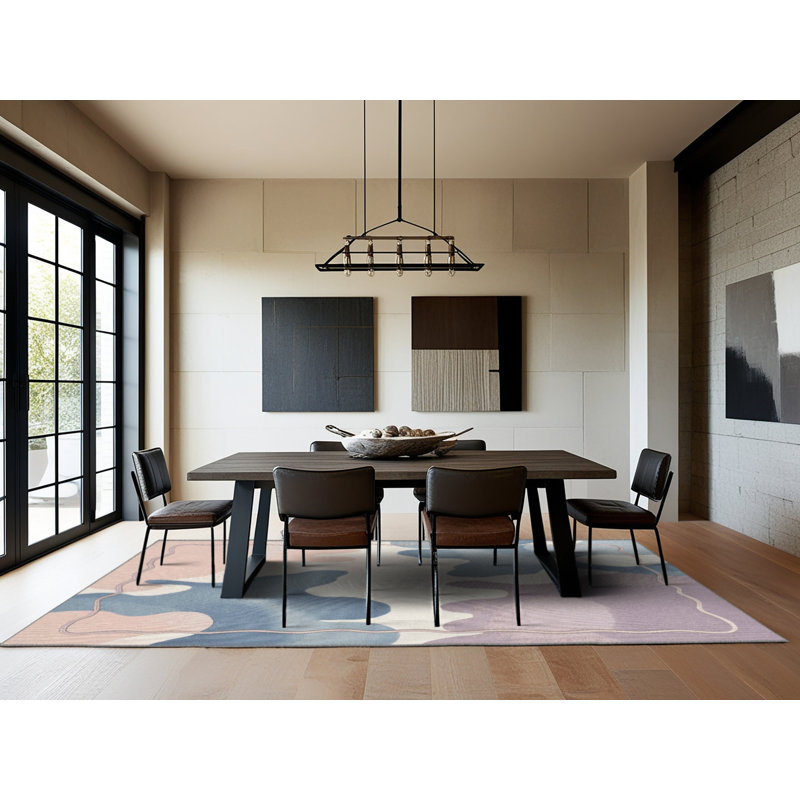 Blush Horizon Rug, Round 8'