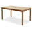Codi 4 - Person Teak Wicker Patio Dining Set with Rectangular Table