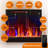 55 Inch Electric Fireplace TV Stand Fit For Tvs Up To 65 Inch Gaming Entertainment Center With Open Storage Shelves-868884867