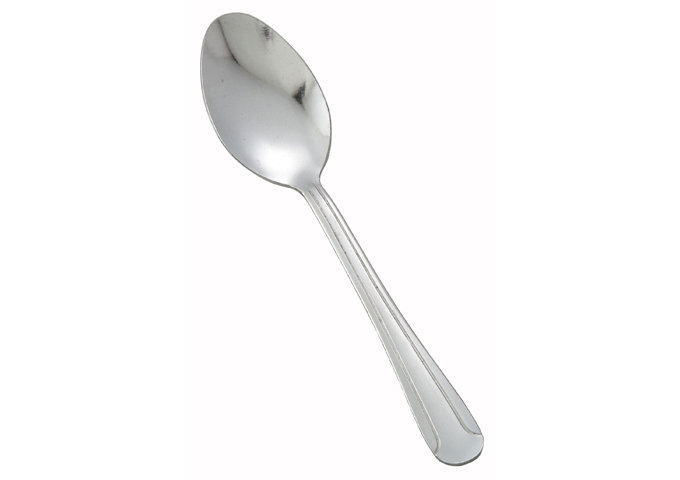 Dominion Stainless-Steel Teaspoon, Heavyweight, 6" (12 Pack)