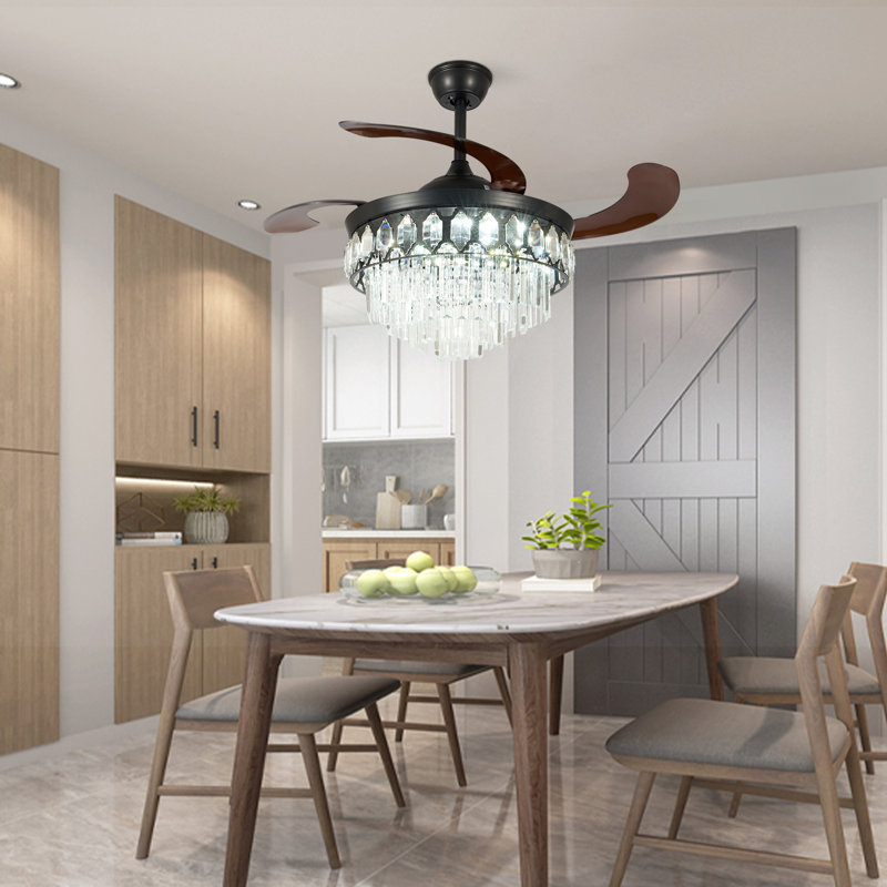 Ventilateur de plafond 42 po avec lumières DEL Johnigan