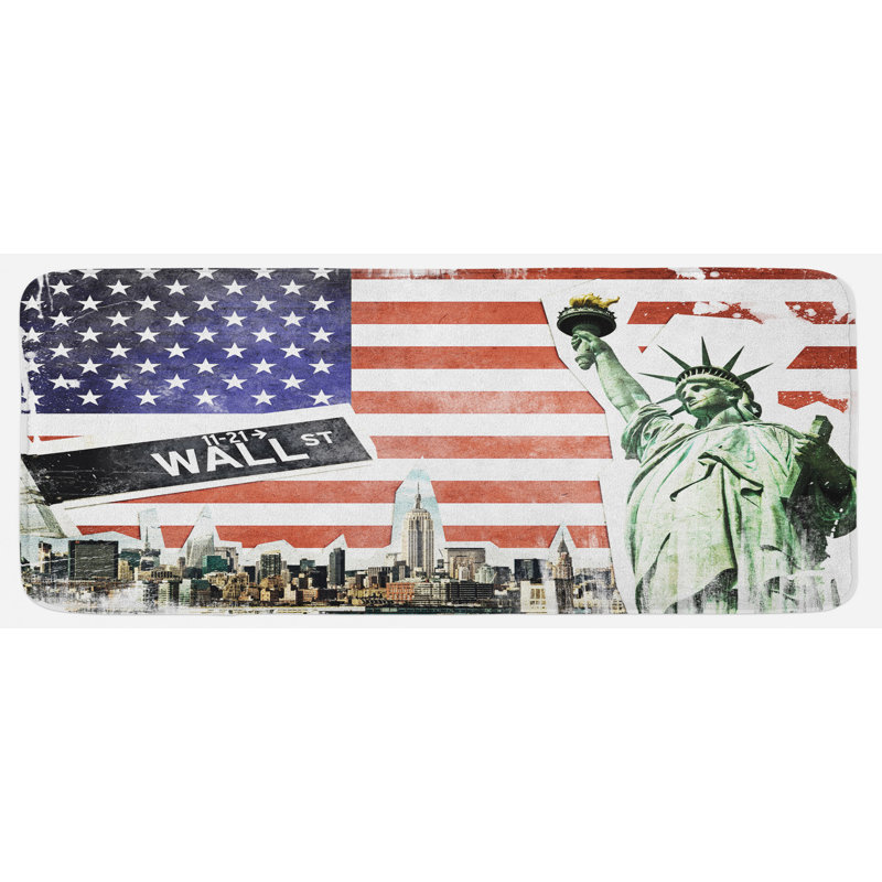 Tapis de cuisine american flag