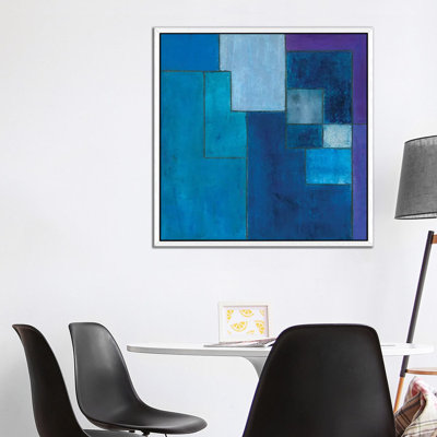 Ultra Blue Violet by Stephen Cimini - Painting on Canvas